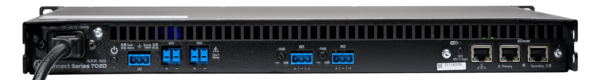 LEA CS702D 2CH AMP 700W PER CHANNEL AT  4O, 8O, 70V, 100V - INTERNAL DSP W/ CROSSOVERS AND DANTE, IOT